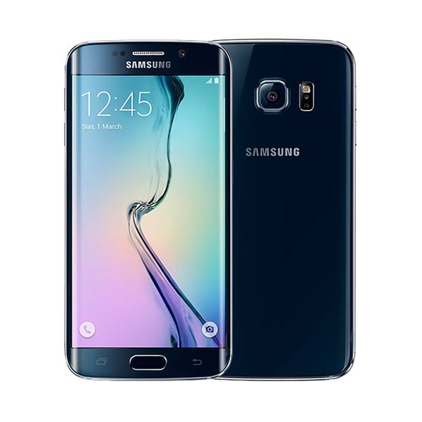 Восстановленное Samsung Galaxy S6 Край G925A G925T G925F окт Ядро 3GBRAM 32GBROM 4G LTE 16MP 5,1
