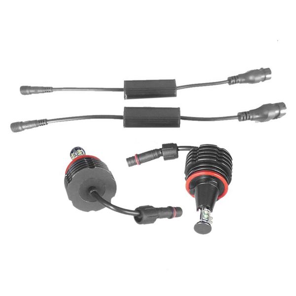 

2pcs car led 80w h8 6000k 3500lm angel eye fog lamp for e90 e92 e82 e60 e70 x5 e71 x6