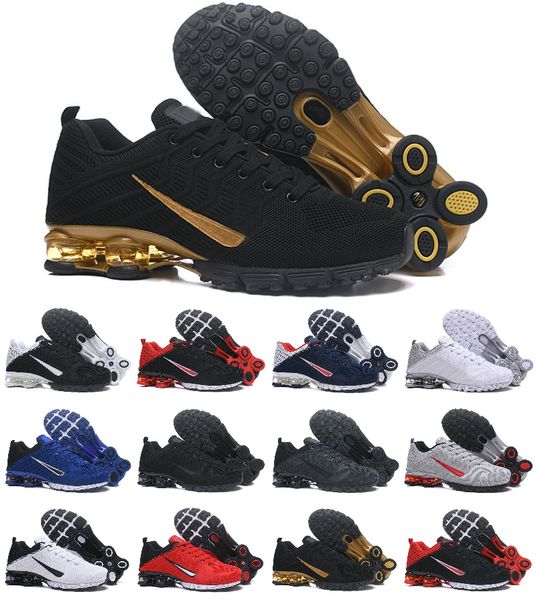

sales 2019 new designer shox deliver 628 mens shoes tn shox avenue chaussures oz nz black white knit luxury sneakers zapatillas shoes