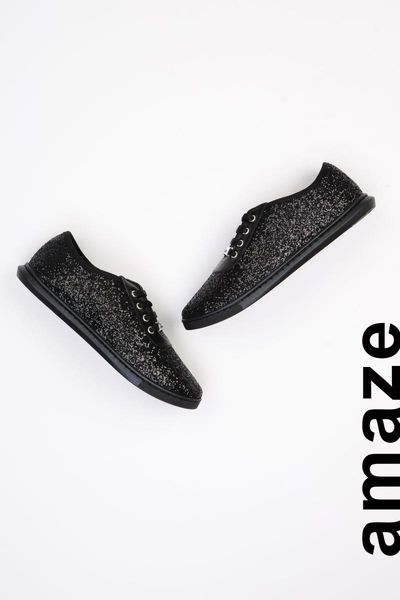 

bambi black sequin women 's casual shoes g0487400153