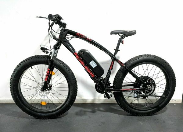 

pedalease electric fat bike big cat pedalease 1500w - regenerative braking, Silver;blue
