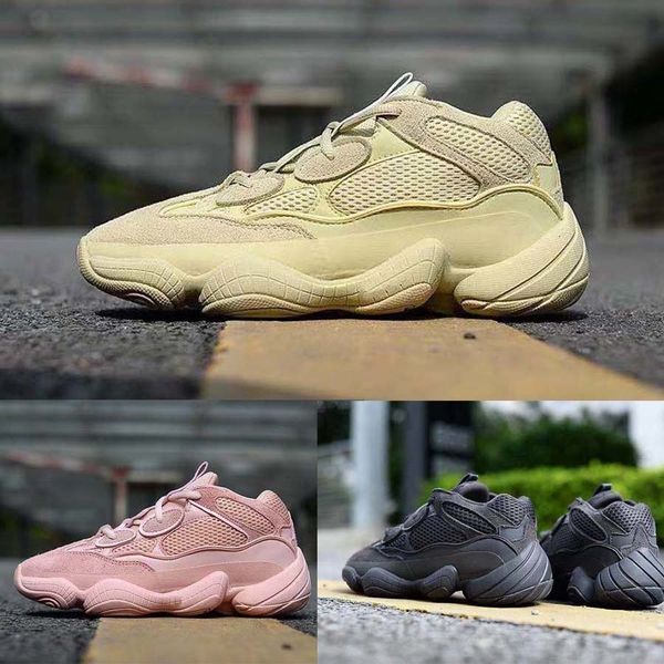 

2019 new salt tility balck desert rat super moon 500 running shoes original designer size 36-45