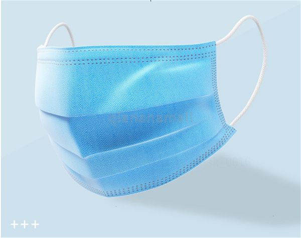 

от нас ship fast одноразовой пыли safe и дышащий 50pcs маска пыли уха loop 50pcs face mouth маска 3 слойной безопасности