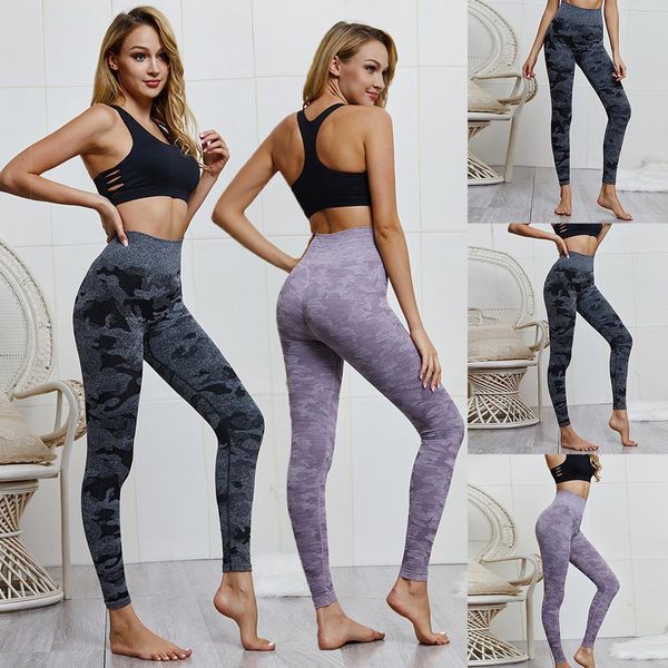 

2019 women yoga pants seamless knit hip gym exercise yoga pants sports high waist fitness seamless leggings, White;red