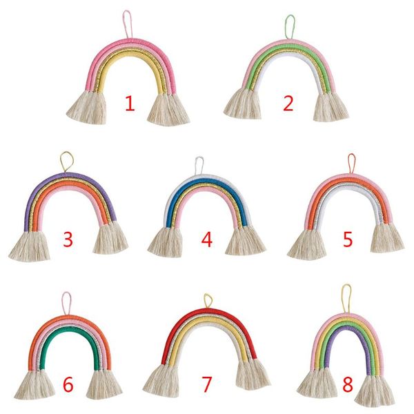 

baby nursery wall decorative hangings children room rainbow handmade pendants p31b