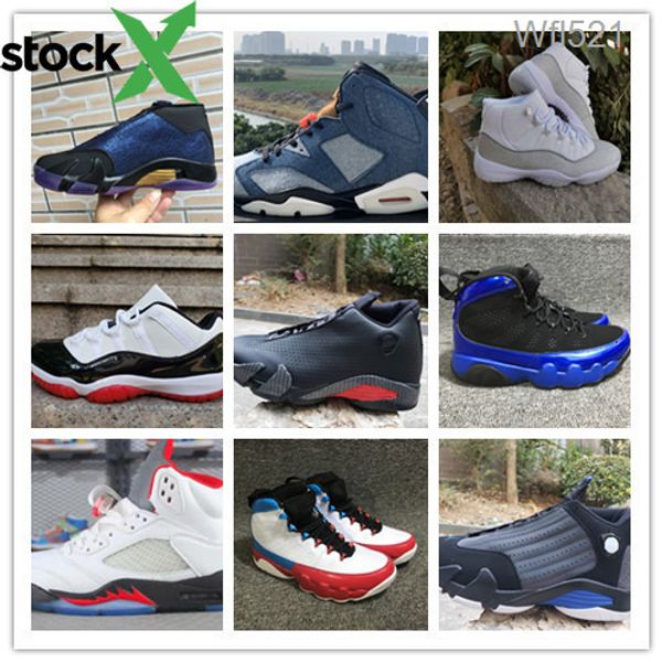 

new 11 xi 14 bred fire red 6 jeans high men basketball shoe trainers sports sneakers outdoor good quality discount size 7-13, Black