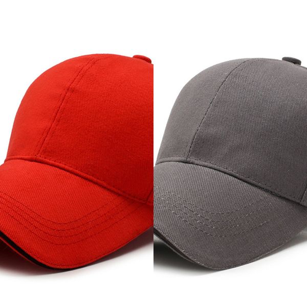 

men's designer baseball hat outdoor sports winter long eaves sun cap, Blue;gray