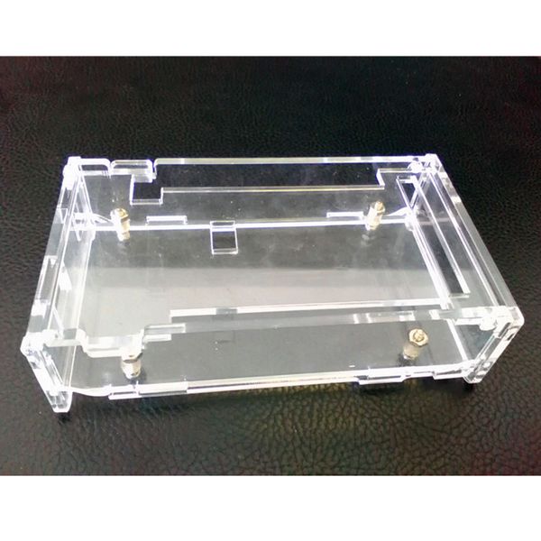

прозрачный акриловый box hard cover корпус для arduino mega2560 r3