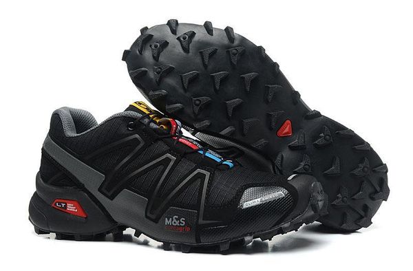 

2019 brand sell speedcross 3 cs trail casual shoes women lightweigsht sneakers navy solomon iii zapatos waterproof athletic shoe l14, Black