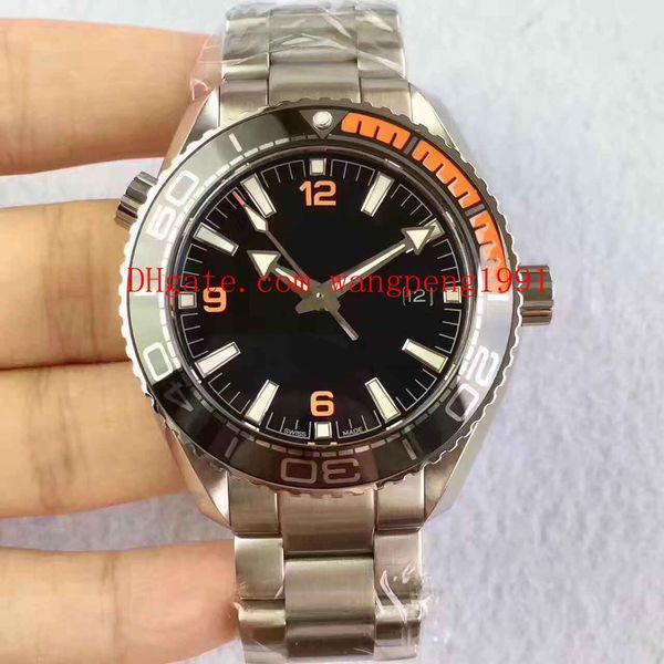 

7 color watch om factory 43.5mm planet ocean co-axial 215.30.44.21.01.002 ceramic swiss cal.8900 movement automatic mens watches, Slivery;brown