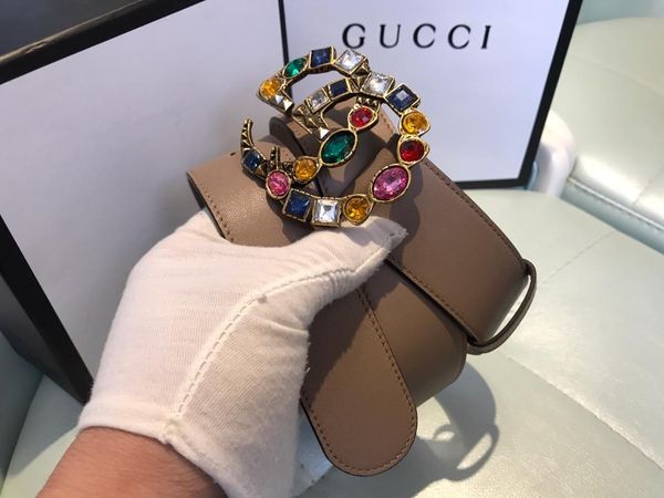 

2020belt higho1 quality men's genuine leather belt designer g buckle belts men luxury belts for men women fashion pin buckle, Black;brown