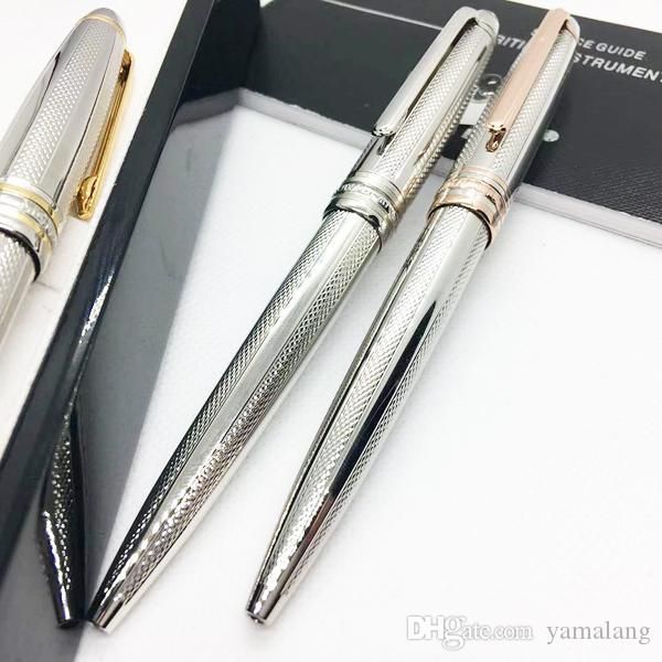 

163 black resin and metal ballpoint , rollerball pen classique stationary supplies gift penmasterpiece wave luxury, Blue;orange