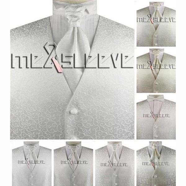 

оптовые продажи мужской костюм смокинг платье вихревой жилет 3шт премиум, White;black