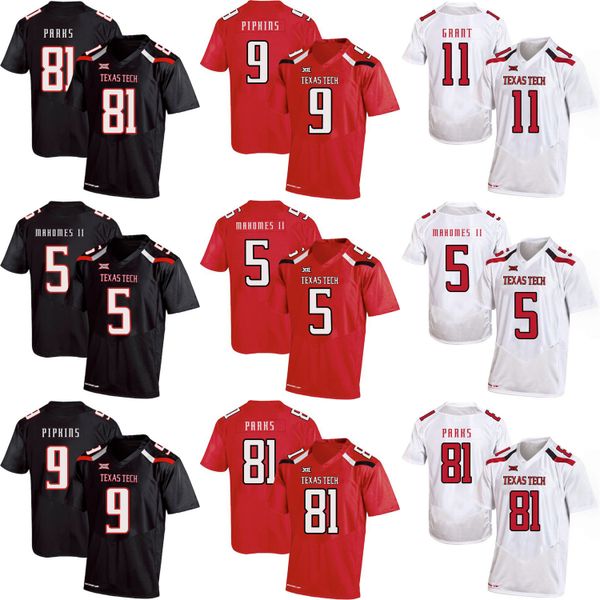 

ncaa ttu texas tech jersey branden jackson jersey ondre pipkins keke coutee demarcus felton wes welker football jerseys custom stitched, Black