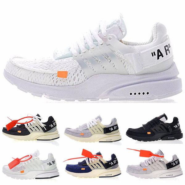 

2018 new presto 2.0 x white mens designer casual shoes for men trainers women casual shoes, Black