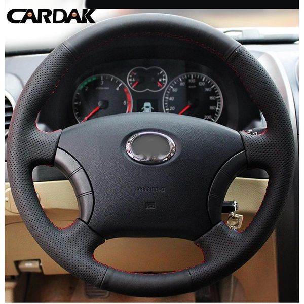 

cardak hand-stitched leather car steering wheel covers for great wall haval hover h3 h5 wingle 3 wingle 5 car accessories