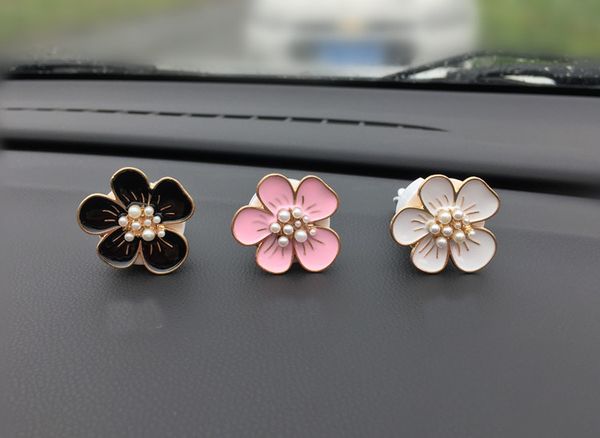 

car air freshener nine beads plum scents auto perfume vent outlet clip car decoration parfum voiture diffuser xcz644