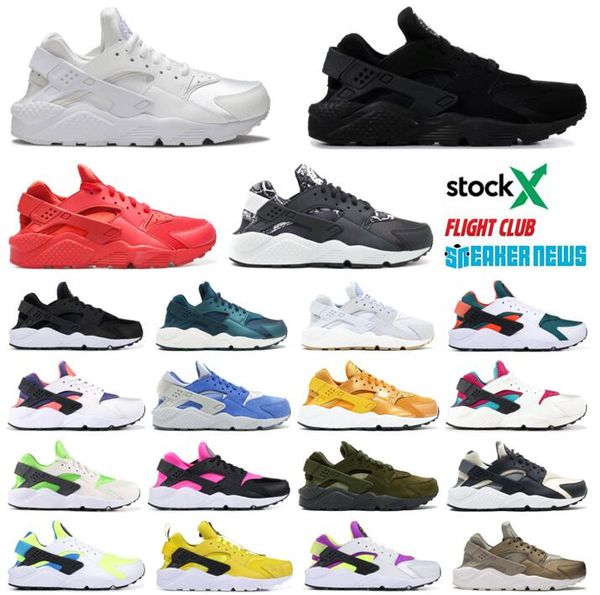 

huarache classical triple white black red gold men women huaraches sports sneakers running shoes with box