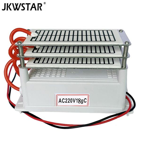 

18g ozone generator 220v air purifier ozonizer sterilizer stainless steel electrode damp-proof long life ozone plate