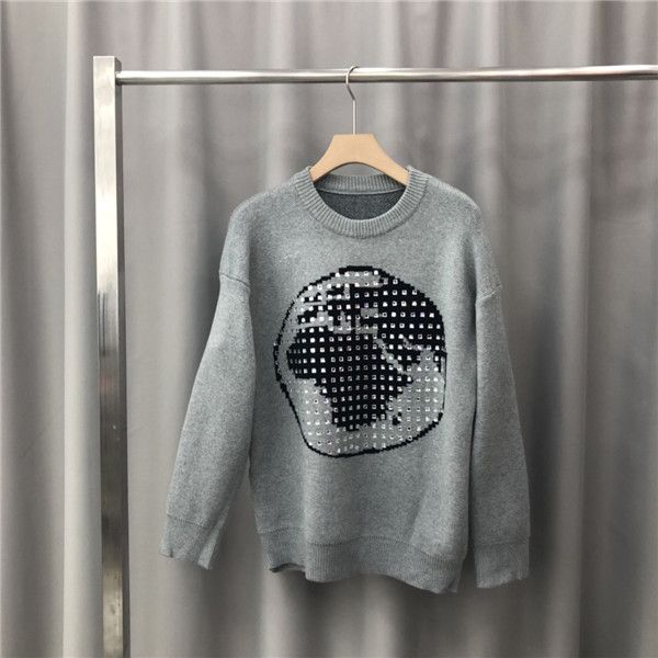 

19aw luxurious paris brand design l hoodie long sleeve crewneck sweater sweatshirt fashion pullover hoodie outdoor v sweatshirt, Blue;black