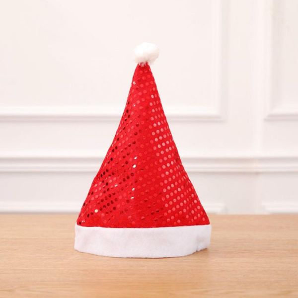 

sequin christmas hat santa christmas hat party supplies decoration home garden hats