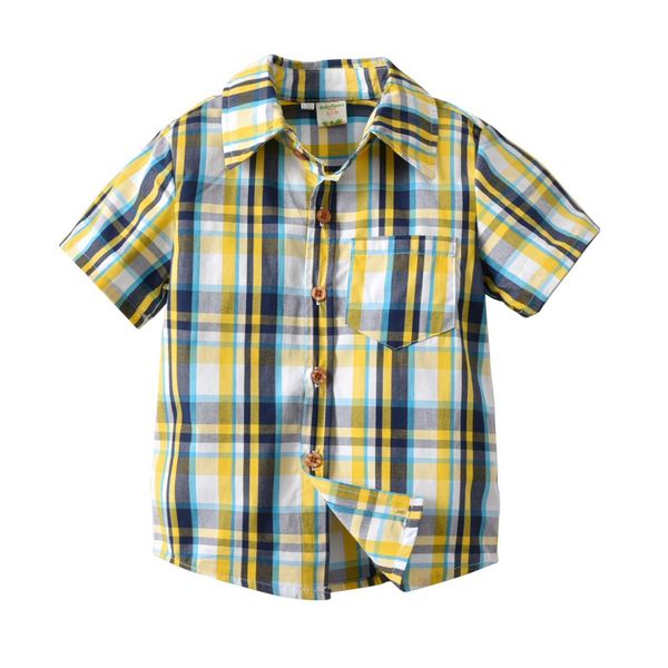 

amissa kids boys shirts 2019 autumn short sleeve solid todder shirts for boys cotton fashion brand baby boy children, White;black
