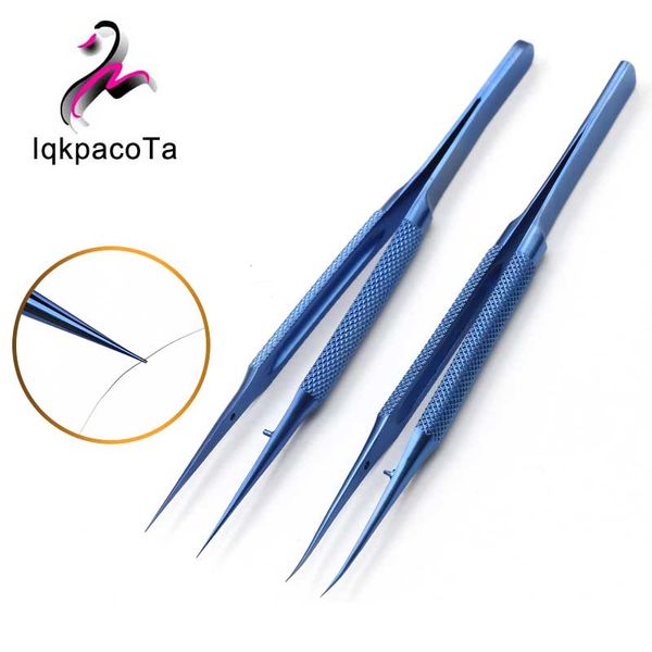 

ophthalmic forceps cosmetic plastic surgery instrument double eyelid tool fine tissue forceps 11cm head 0.3mm