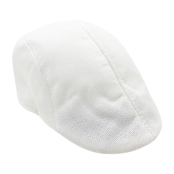 

clothes men summer visor hat sunhat mesh running sport casual breathable beret flat literary cap, Blue;gray