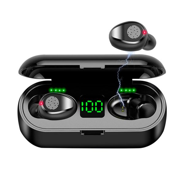 

беспроводная связь bluetooth 5.0 наушники стерео наушники наушники мини спорт гарнитура с 2000mah зарядка box сенсорный gaming earbuds