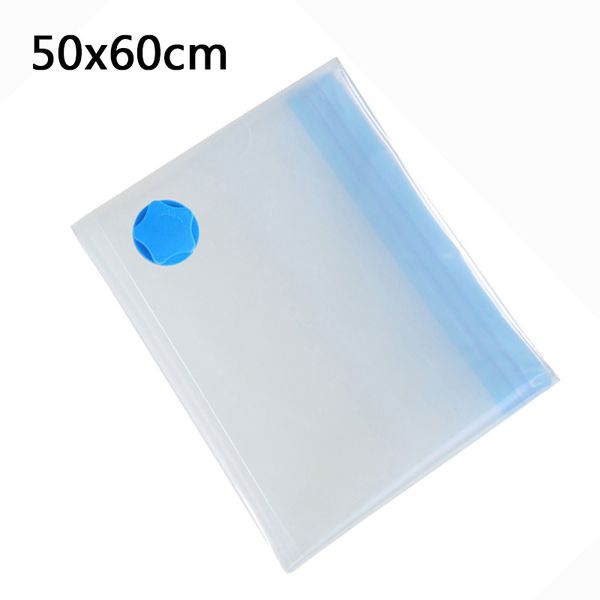 

clear vacuum storage bag clothes compressed travel organizer double-track zipper