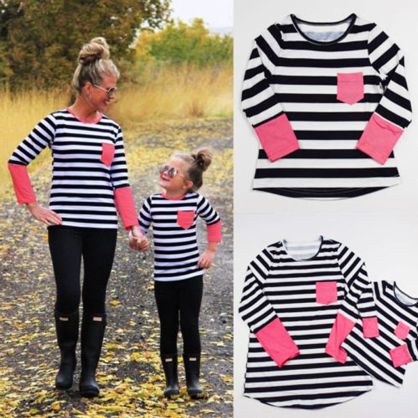 

matching mother daughter mommy and me clothes t-shirt family look clothing outfits, Blue