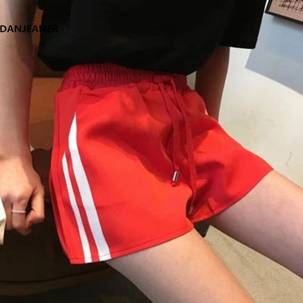 

womens shorts women shorts women summer drawstring sport shorts casual wide leg female high waist loose casual street, White;black