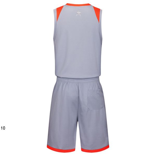 

2019 new blank basketball jerseys printed logo mens size s-xxl price fast shipping good quality grey g0042r, Black;red