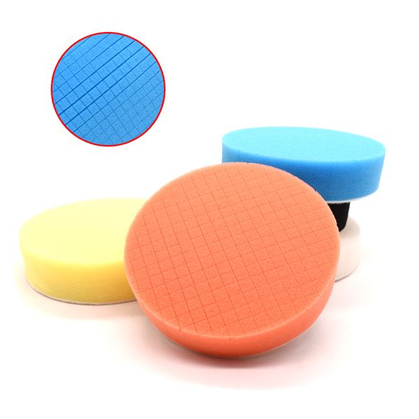 

5шт 3/4/5/6/7 дюйм соединение полировка губки колодка полировка колодка kit полировка pad для автомобилей буфер полировка шлифовка убывающег