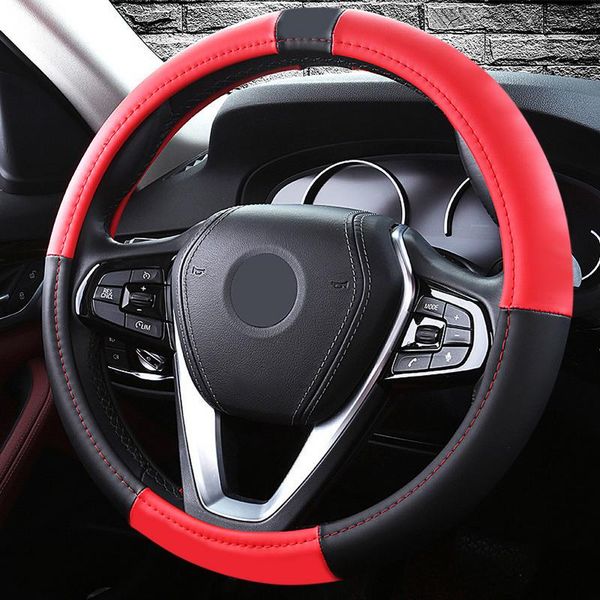 

для four seasons рулевой кожи колеса автомобиля обложка спорт стиль круглого d форма рукав 36-38cm