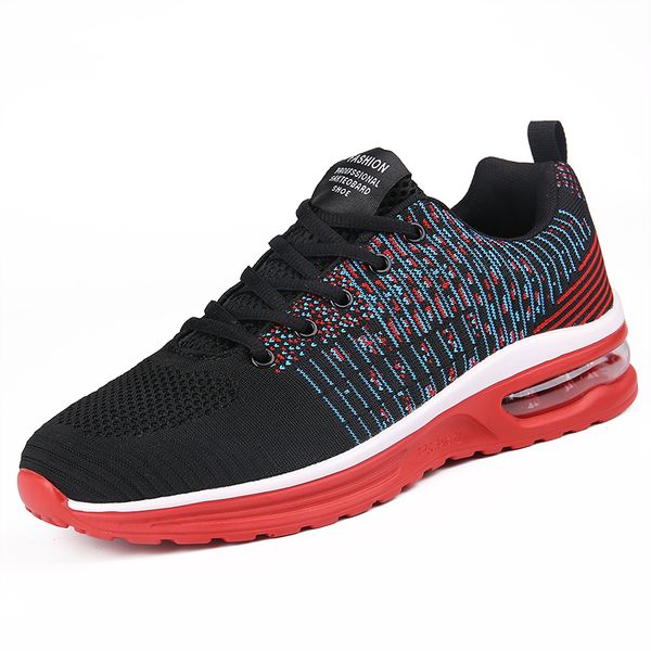 

running shoes breathable flying woven sports shoes fitness outdoor mens athletic womens sneakers 583