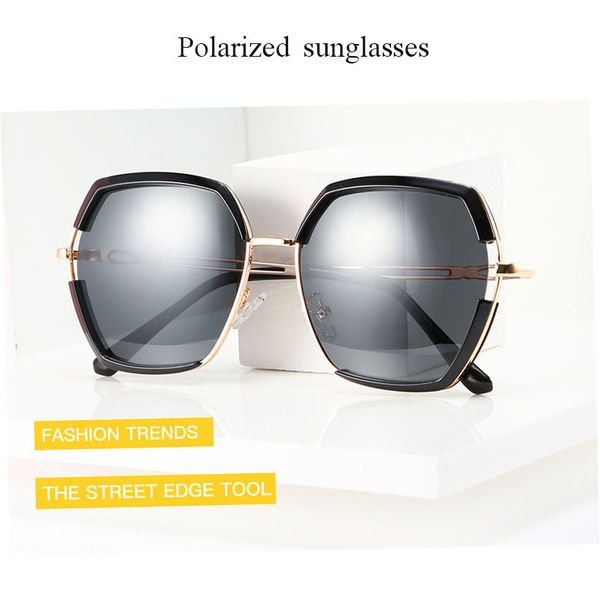 

2020 мужчины урожай многоугольник золотой раме поляризованные очки классический марка вс очки покрытие линз вождение очки для мужчин / женщи, White;black