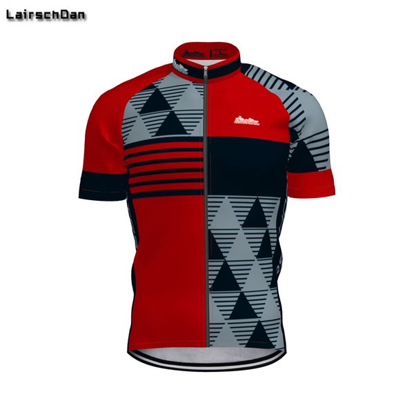 

sptgrvo new 2020 men fashion cycling jersey summer breathable short sleeve shirt ropa de ciclismo hombre mtb bicycle clothes top, Black;red