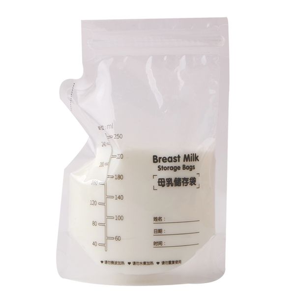 

стерильные одноразовые груди сумки молоко сумка для хранения грудного молока хранения молока human collection bag (250 мл