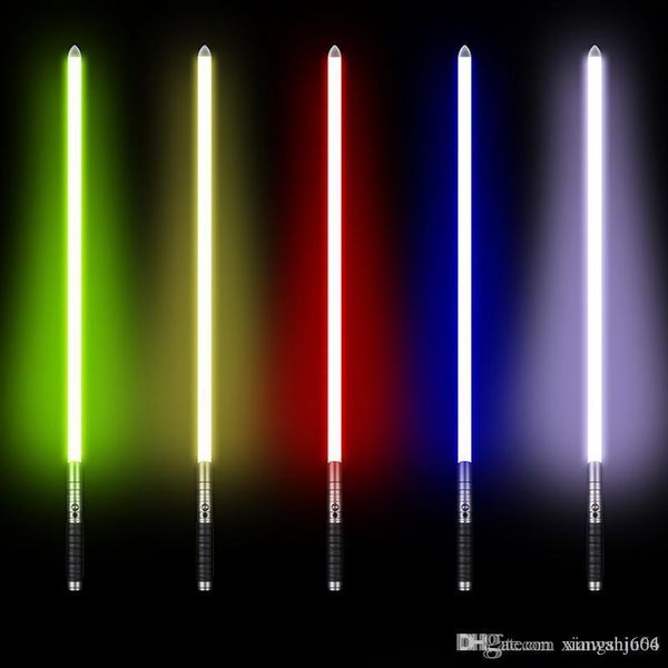 

LGTOY Lightsaber RGB Джедаи Ситхи Light Saber Force FX Освещение Heavy Дуэли Изменение цвета звука ВОК Замыкающийся металлической ручкой