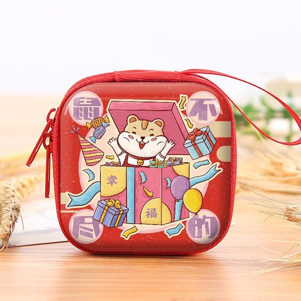 

coin purse coin bag silicone kawaii wallet small gift new year cute creative square purse girl women's fashion