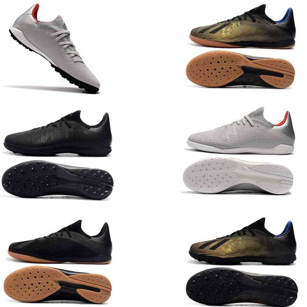 

original x tango 19.3 ic tf tpu football shoes athletic sliver red designer x 18.1 fg indoor soccer cleats shoes 2019