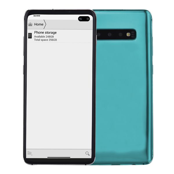

128 ГБ 512 ГБ Goophone S10 + S10 Plus V5 4G LTE Octa Core 6,4 "дырокол Полный экран 3040 * 1440 ID лица Отпечаток