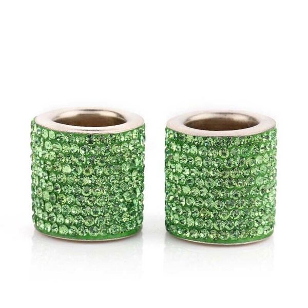 

sparkling look headrest ring 2pcs crystal decorative bling accessories