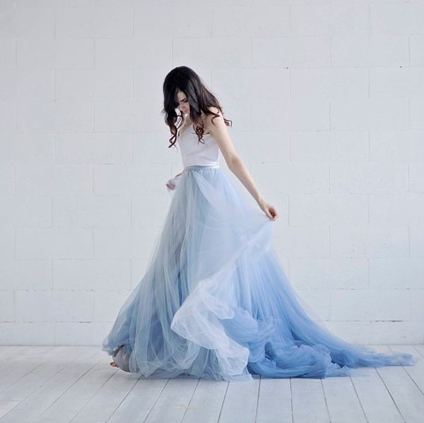 

pretty chic 2 color mixed tulle skirts for bridal to pshoots 2018 custom made puffy ball gowns tulle skirt women zipper, Black