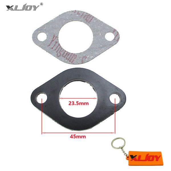 

xljoy gy6-150 intake pipe manifold spacer insulator gasket 23mm for chinese gy6 125cc 150cc moped scooter atv go kart