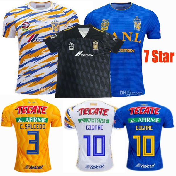 tigres uanl jersey 7 stars