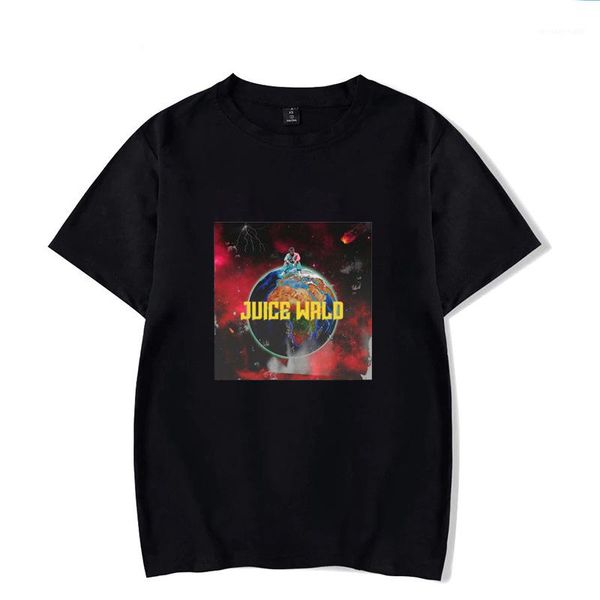 

designer tshirts short sleeve 3d printed casual tees male clothing new hiphop rapper juice wrld mens, White;black