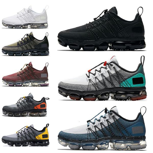 

run utility men women running shoes triple black urban bounce burgundy crush cny red mens trainers sports sneakers size 36-45