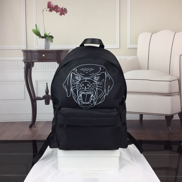 

backpack mens backpack bagpack women brand bag balck with dog gy brand school bag